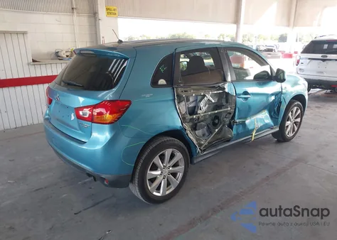 2014 Mitsubishi Outlander Sport Es from USA, damaged, VIN 4A4AP3AU6EE027757